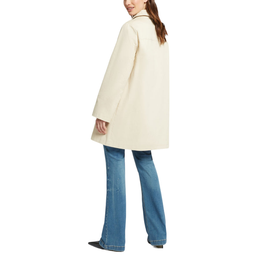 Caban donna in cotone stretch