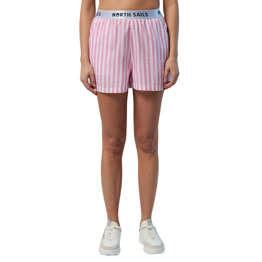 Shorts donna in TENCEL™ a righe