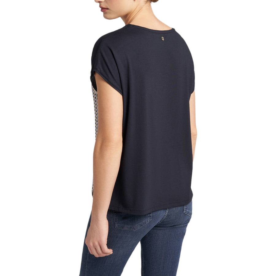 T-shirt donna stampata in viscosa ECOVERO™