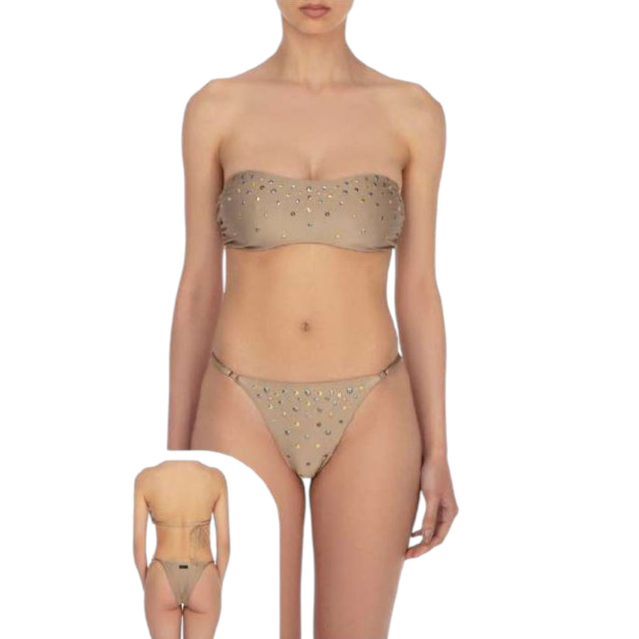 Bikini donna fascia con slip regolabile