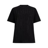 T-shirt donna con strass