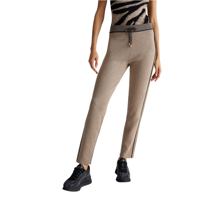 Pantaloni donna jogging in maglia