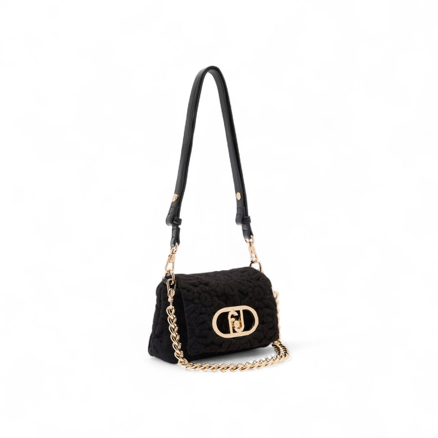 Borsa donna LaPuffy piccola con ricamo