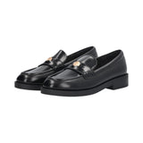 Mocassini donna in pelle abrasivata