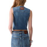 Gilet donna in denim
