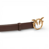 Cintura donna Love Birds in pelle 3cm