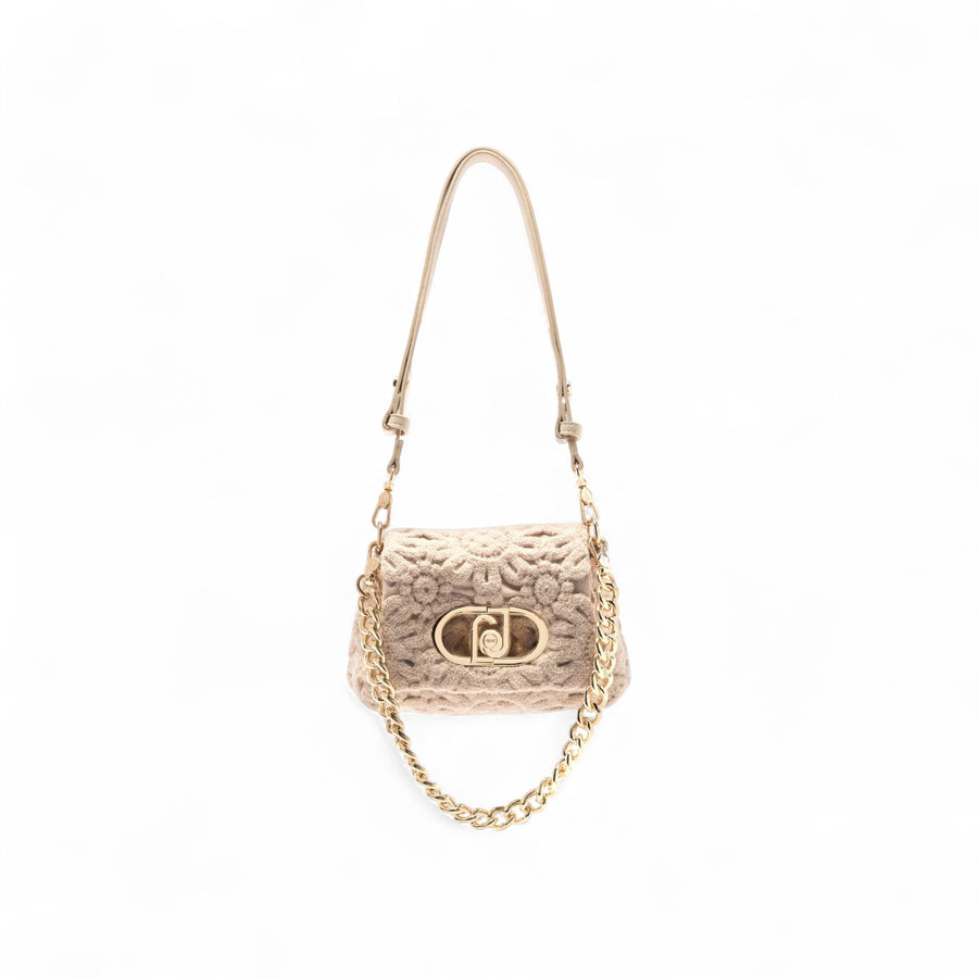 Borsa donna LaPuffy piccola con ricamo