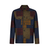Camicia uomo patchwork