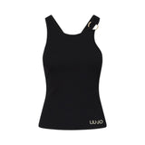 Top donna con dettaglio gioiello