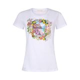 T-shirt donna con stampa