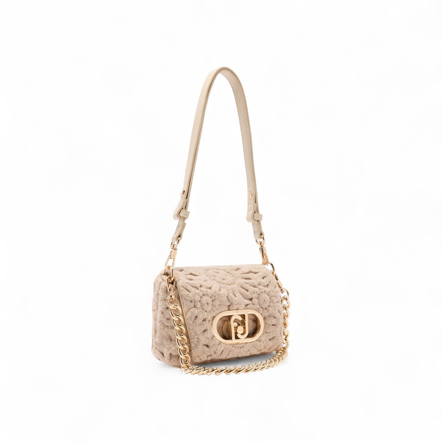 Borsa donna LaPuffy piccola con ricamo