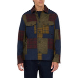 Camicia uomo patchwork