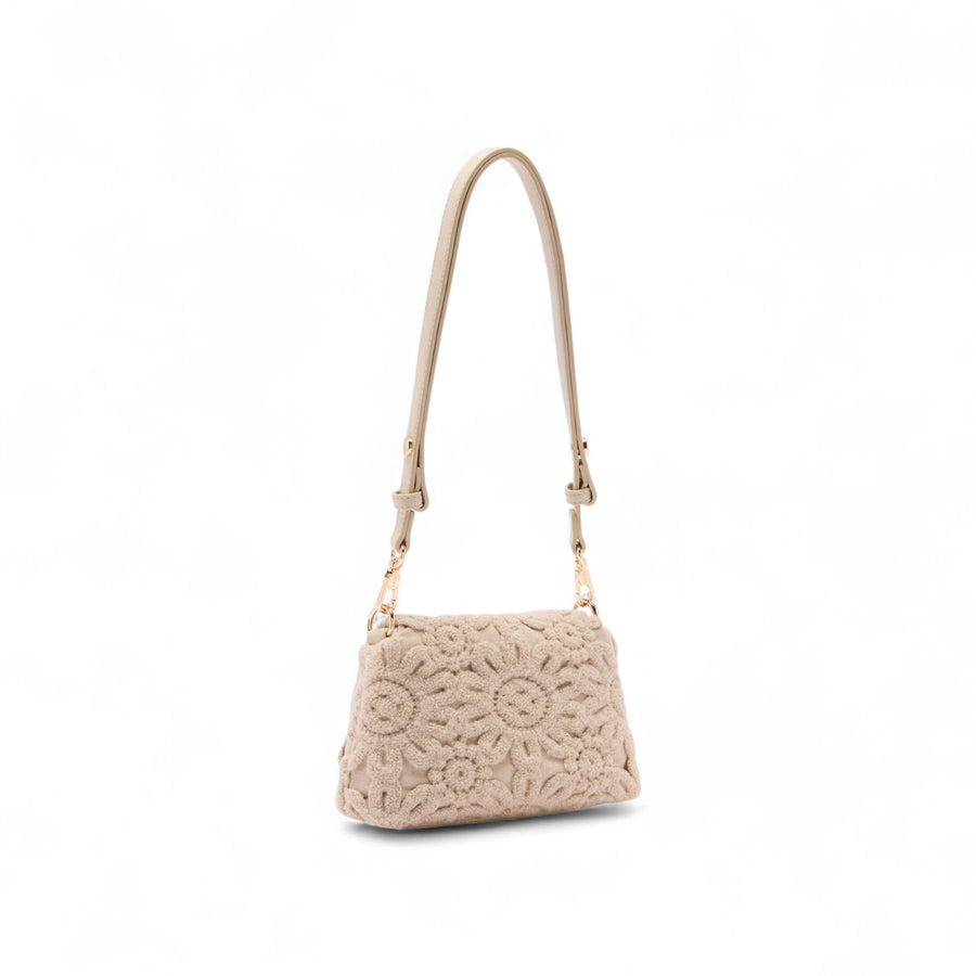 Borsa donna LaPuffy piccola con ricamo