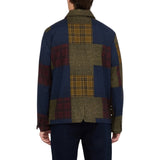 Camicia uomo patchwork