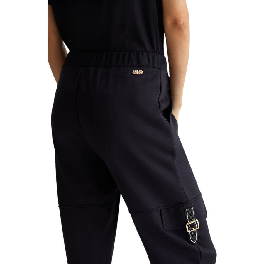 Pantaloni donna cargo in felpa