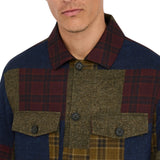 Camicia uomo patchwork