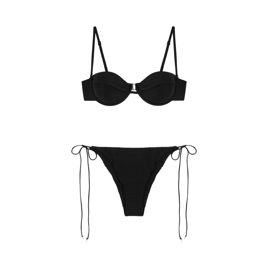 Bikini donna reggiseno e slip americano regolabile shirting