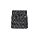 Minigonna donna bouclé