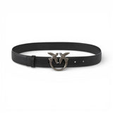 Cintura Love Birds in pelle 3cm
