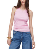 Top donna con mini logo
