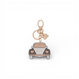 Portachiavi donna con auto