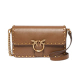 Borsa Donna a tracolla Baby Love Bag One Slouchy in pelle con borchie