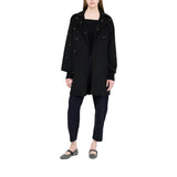 Cappotto donna in lana con ricami gioiello