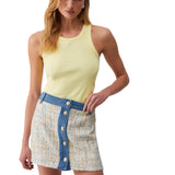 Top donna con mini logo
