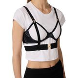 T-shirt donna in jersey con reggiseno