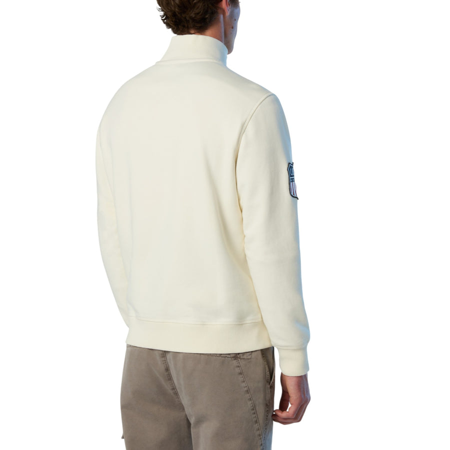 Felpa uomo d'archivio con zip