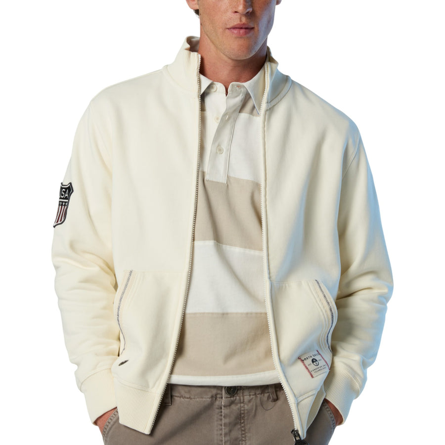 Felpa uomo d'archivio con zip