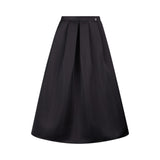 Gonna donna midi in taffetà