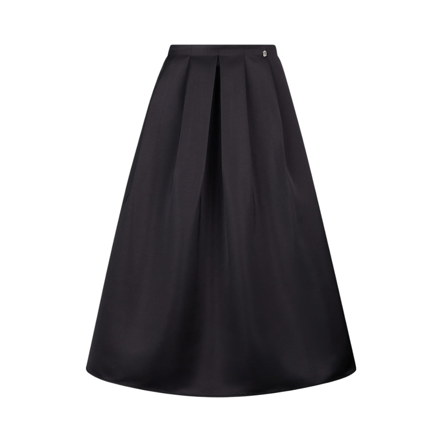 Gonna donna midi in taffetà
