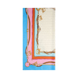 Foulard donna con stampa multicolor