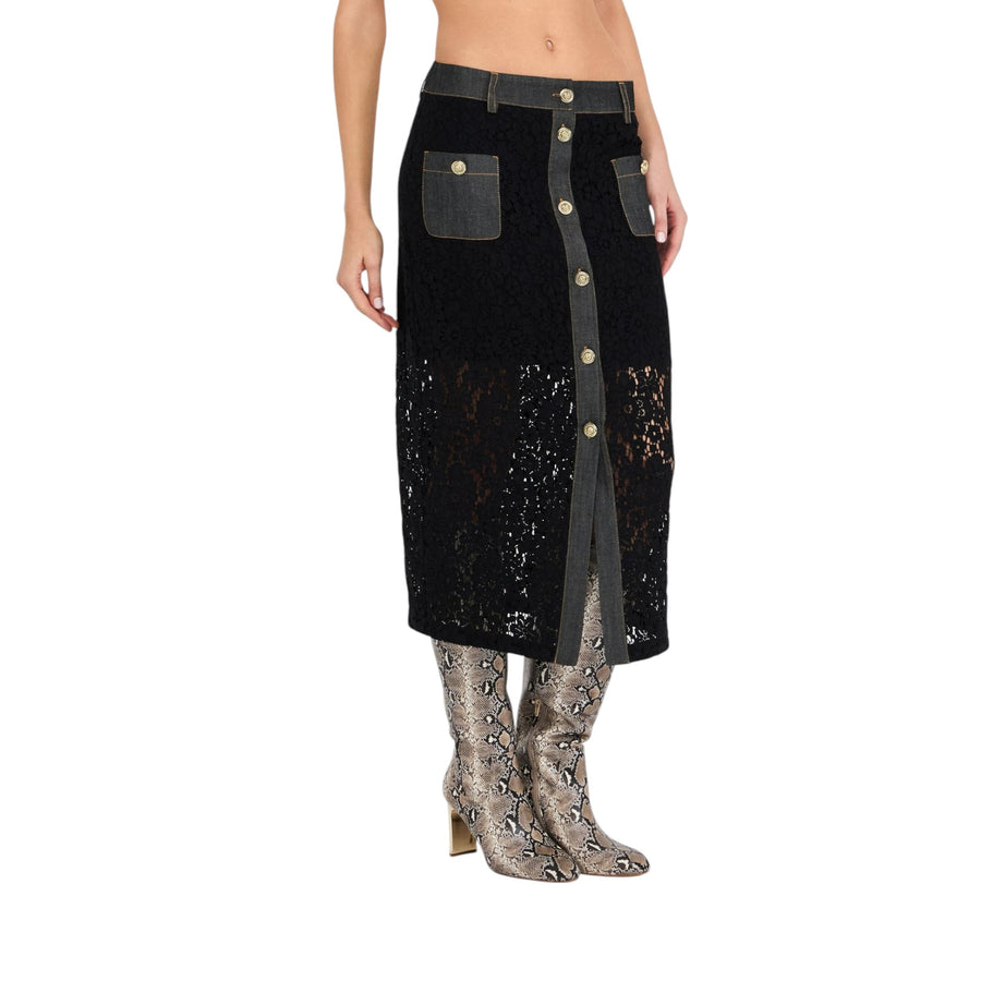 Gonna donna in pizzo