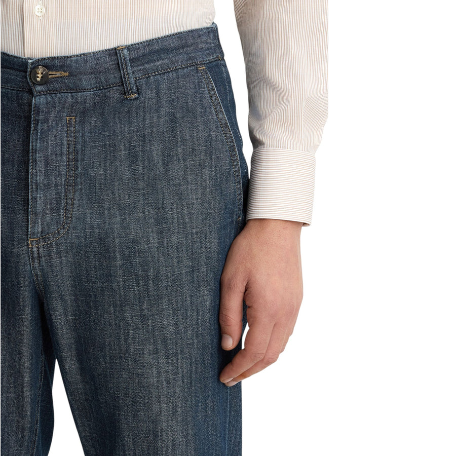 Jeans chino chambray