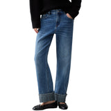 Jeans donna a zampa