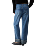 Jeans donna a zampa