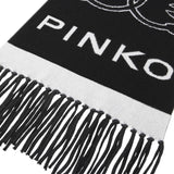 Sciarpa donna con logo Love Birds jacquard