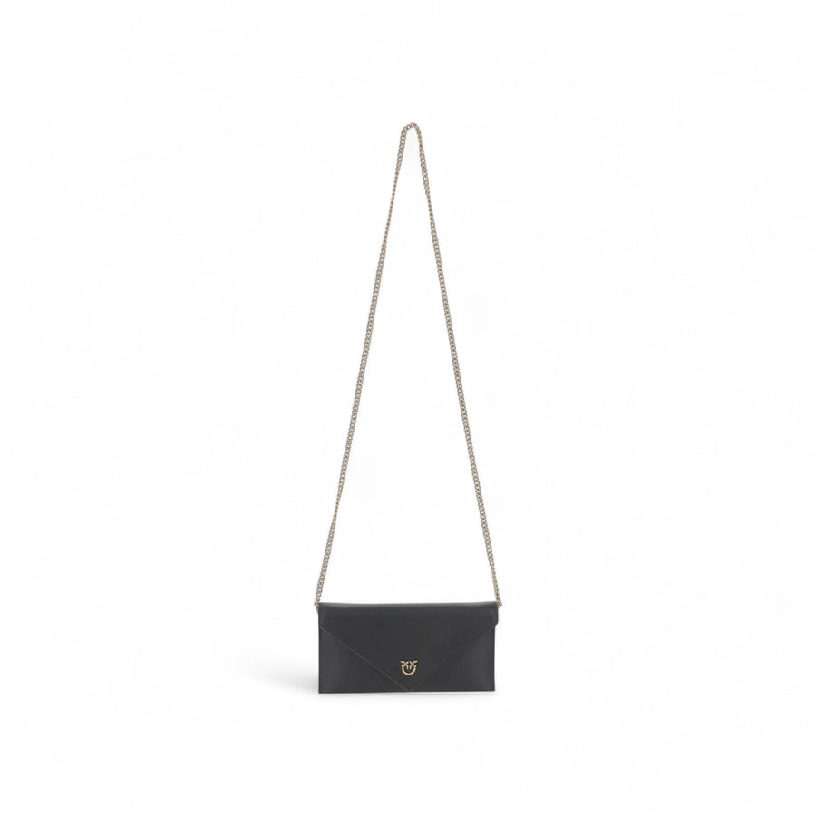 Borsa Mini piatta in pelle