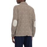 Camicia uomo Principe di Galles in cotone