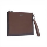 Pochette uomo in pelle