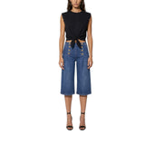 T-shirt donna in jersey con nodo