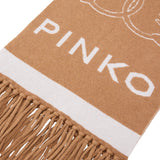 Sciarpa donna con logo Love Birds jacquard