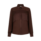 Camicia donna in crêpe de chine