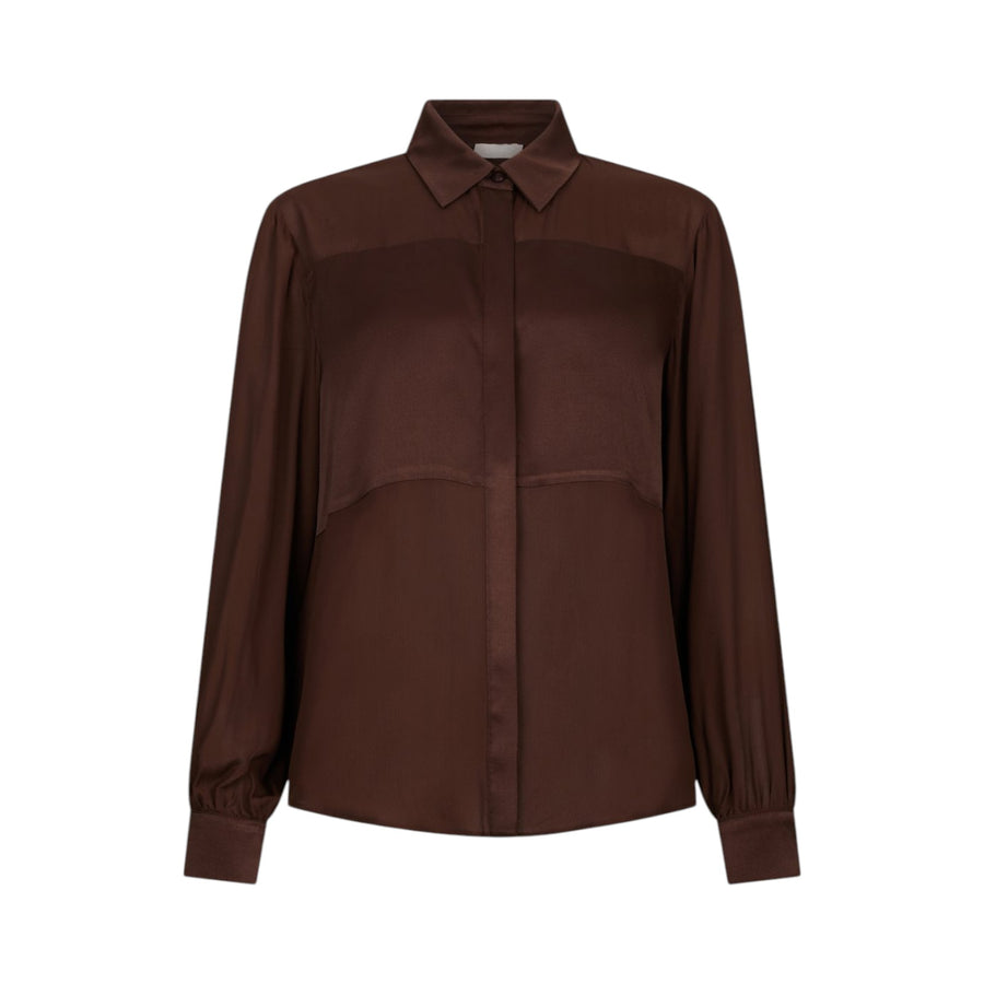 Camicia donna in crêpe de chine