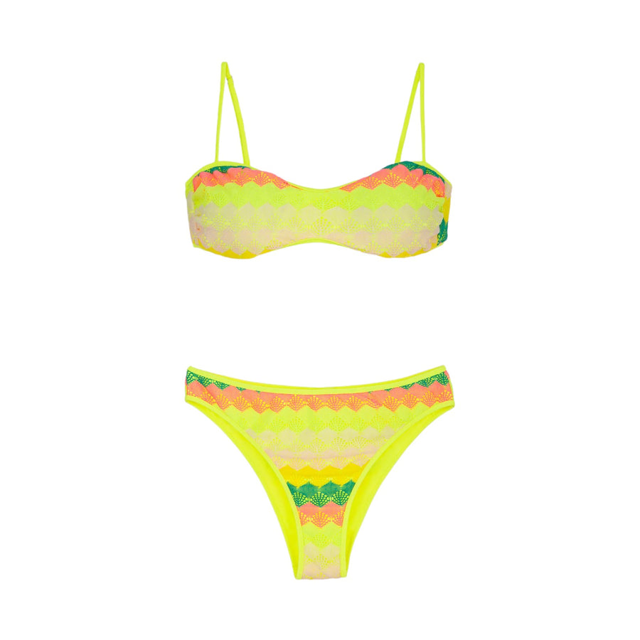 Bikini fascia e slip fisso ethos donna