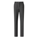 Pantaloni donna a sigaretta in misto lana stretch