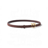 Cintura donna in suede con fibbia Love Birds 2 cm