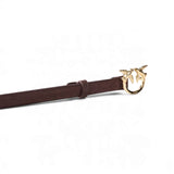 Cintura donna in suede con fibbia Love Birds 2 cm